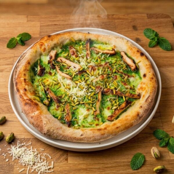 Chicken Pistachio Pizza