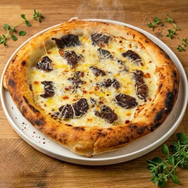 Steak Pizza