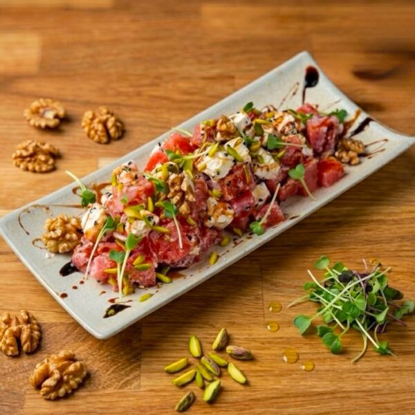 Watermelon Herbed Labneh