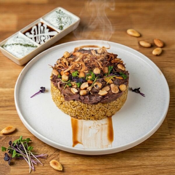 Beef Freekeh
